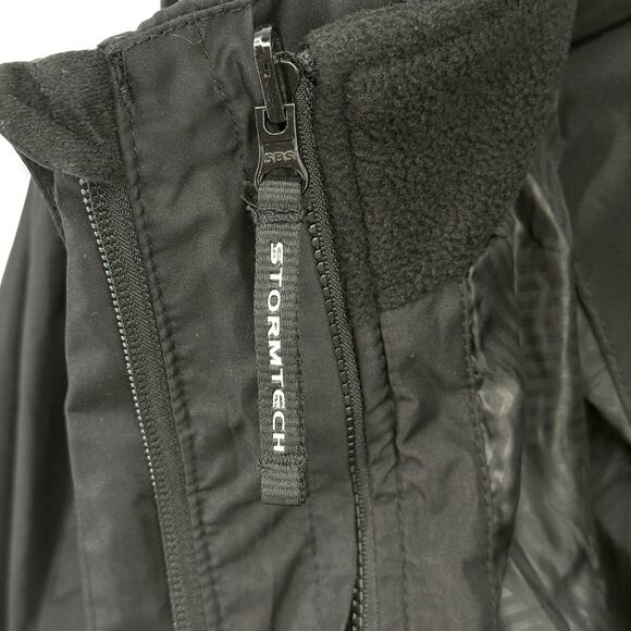 Tesla Stormtech 3 in 1 Performance Jacket Womens Size Medium Black Red - Picture 5 of 9